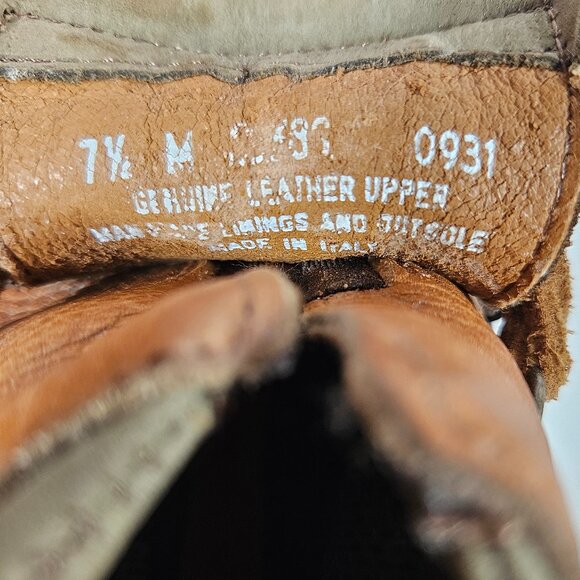 Timberland Brown Hiking Ankle Boots Women's Size 7.5 Leather - Picture 7 of 10